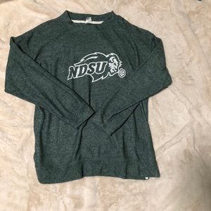 NDSU SHIRT/ LIGHT WEIGHT SWEATSHIRT